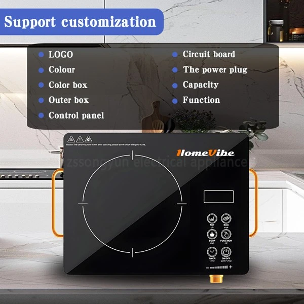 White Electric Hob factory